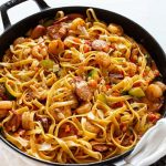 Cajun Shrimp and Sausage Penne Pasta Recipe