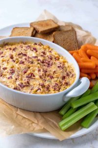 Hot baked reuben dip